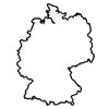 Carte Allemagne