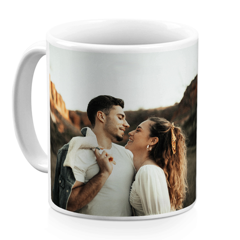 Mug personnalisé avec votre photo - La pause thé ou café à votre image