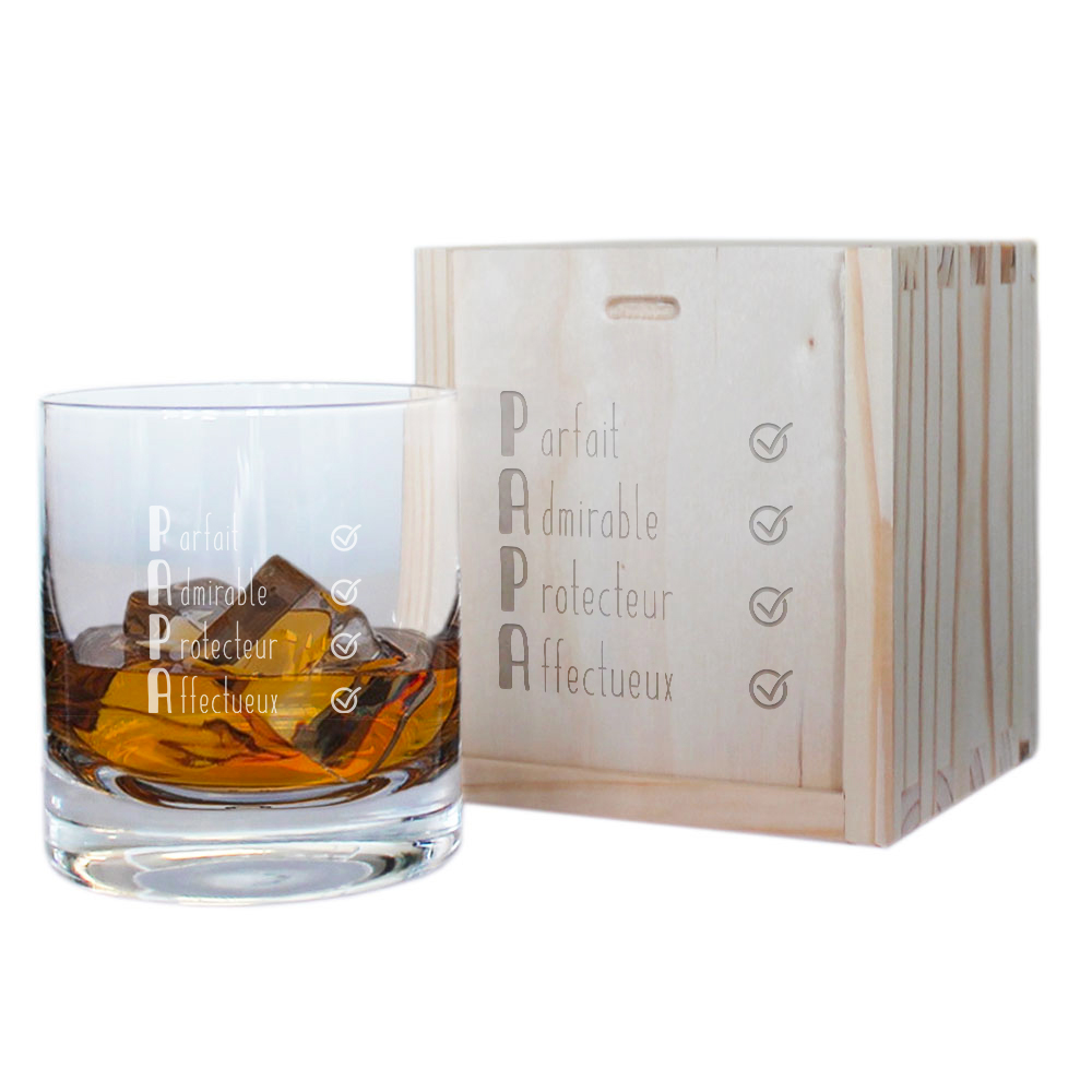 Coffret cadeau - Le whisky de Papa - Cadeau Homme